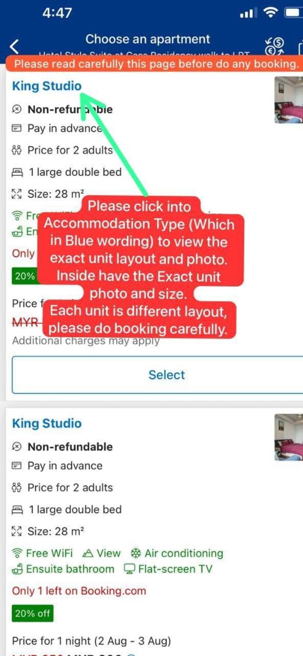 Couple At Casa Residency 5 Mins Walk To Lrt, Jalan Alor & Bukit Bintang *