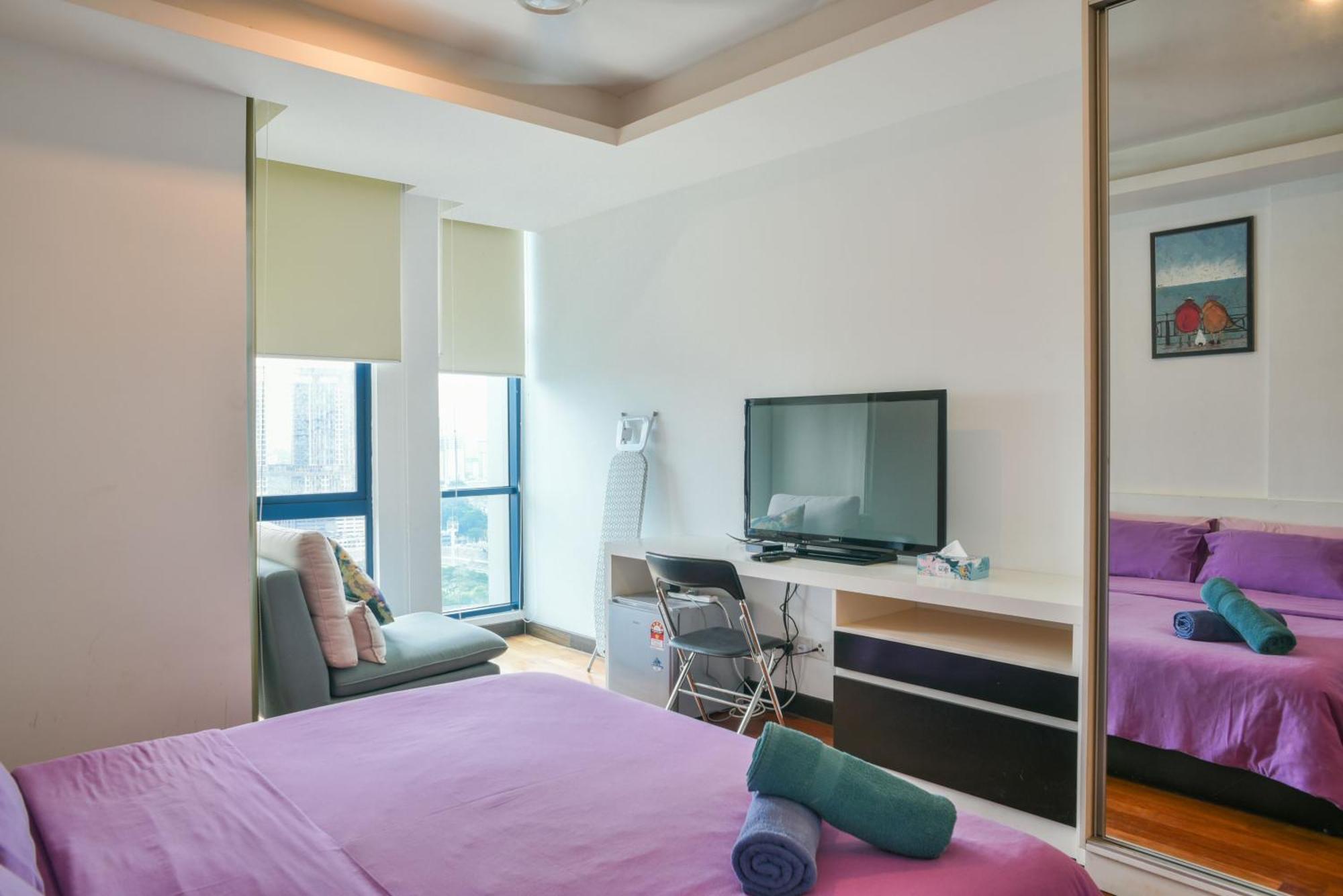 Pangsapuri Couple At Casa Residency 5 Mins Walk To Lrt, Jalan Alor & Bukit Bintang *